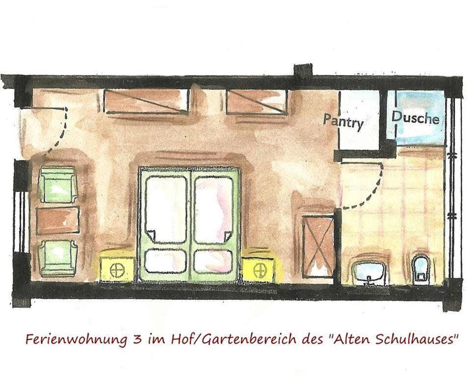 Altes Schulhaus Apartment Bad Schwartau Room photo